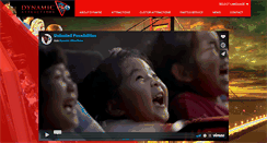 Desktop Screenshot of dynamicattractions.com